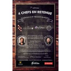 Souper 4 chefs en retenue - �dition 2026