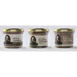 Ensemble rillettes, confit et pt - Ducs de Montrichard