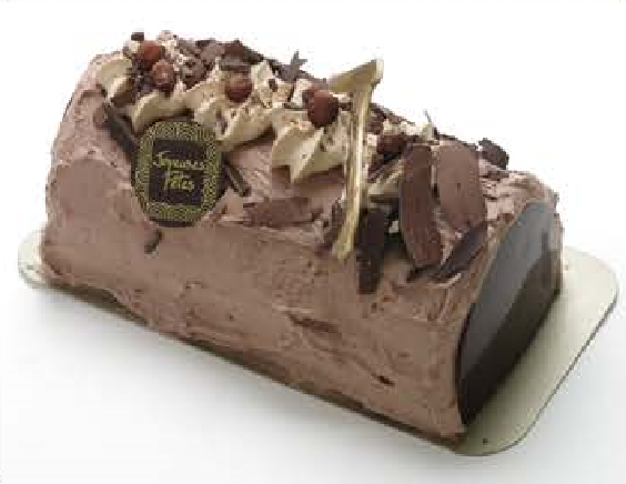 Bche choco-noisette